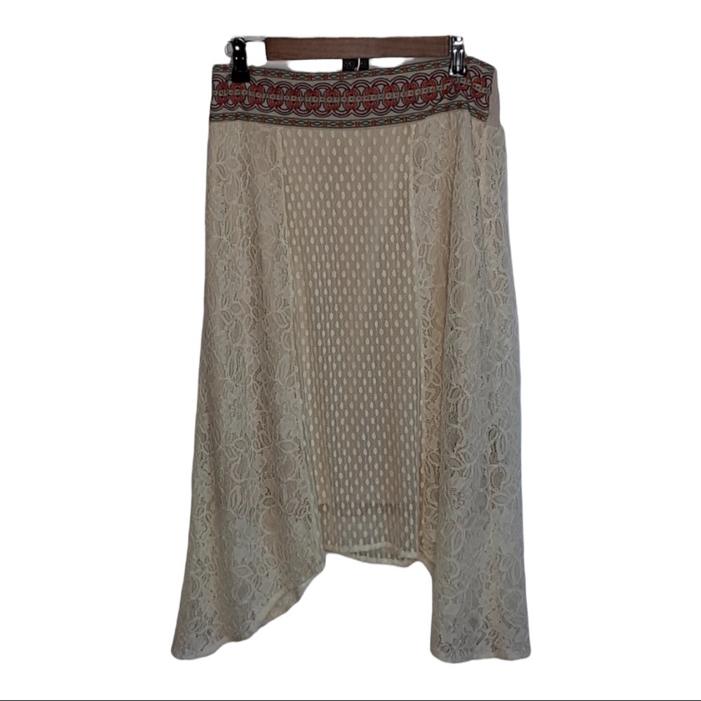 Flying Tomato lace and lined skirt Sz Large